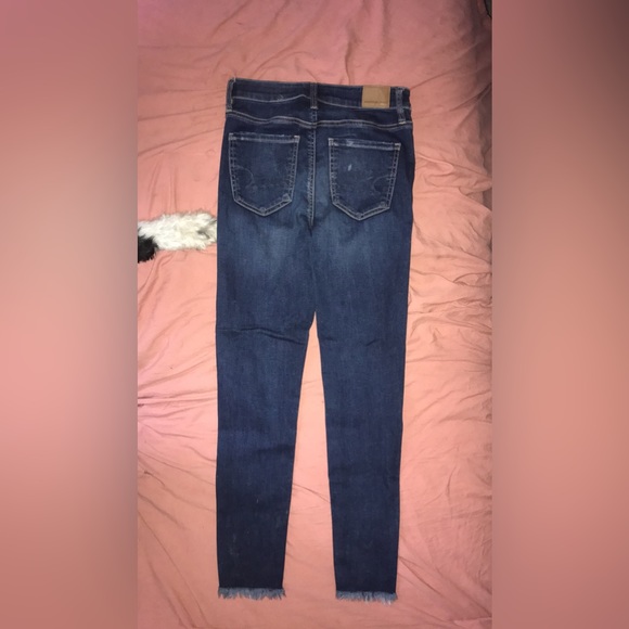 American eagle super high rise crop jegging - Picture 2 of 5